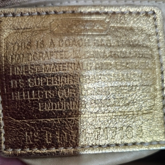 Coach the patchwork F17164 multi color satchel bag - Picture 14 of 14